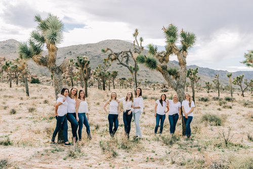 Palm Springs photoshoot at Joshua Tree National Park