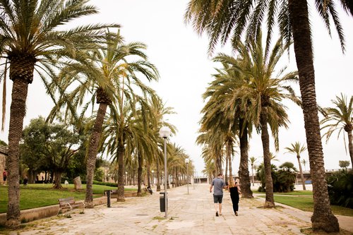 Palma de Mallorca photoshoot at Beach Front & Old Town