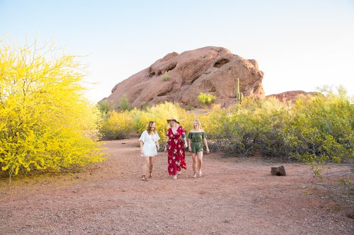 Phoenix photoshoot at Papago Park