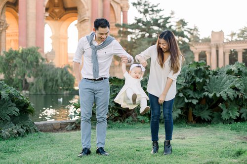 San Francisco birthday photoshoot at Crissy Field & Palace of Fine Arts