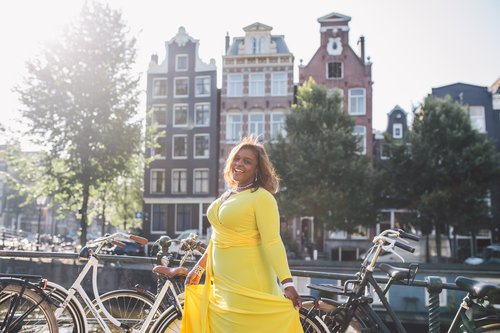 Amsterdam birthday photoshoot at The Jordaan