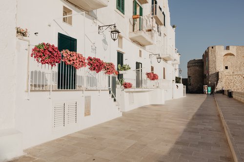 Polignano a Mare photoshoot at Historic Monopoli