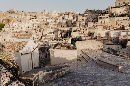 Polignano a Mare photoshoot at Old Matera
