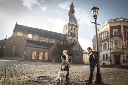 Riga photoshoot at Riga Old Town