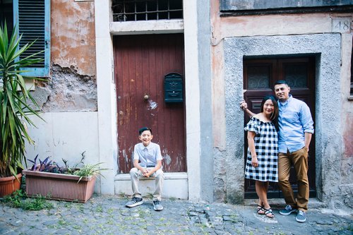 Rome photoshoot at Monti Neighbourhood