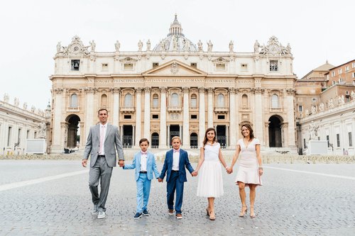 Rome photoshoot at The Vatican