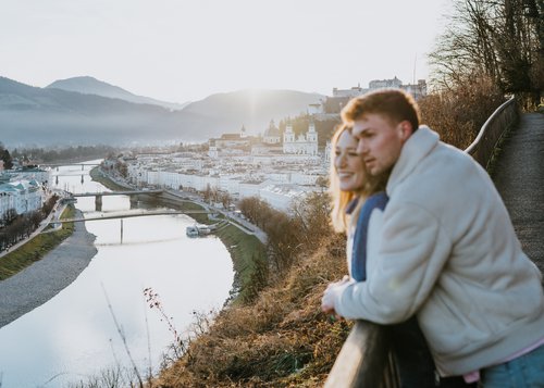 Salzburg photoshoot at Mönchsberg: The green city hike