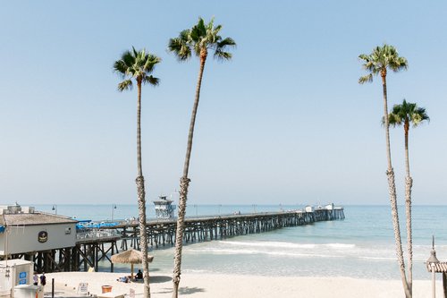 San Clemente photoshoot at San Clemente Pier