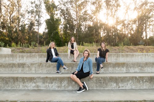 San Francisco friends trip photoshoot at Crissy Field