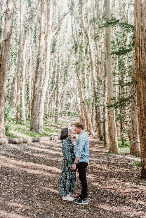 San Francisco photoshoot at Lover's Lane