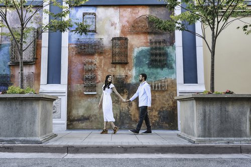 San Jose photoshoot at Santana Row