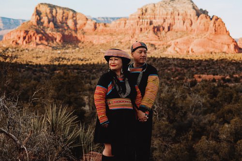 Sedona birthday photoshoot at Bell Rock Vortex
