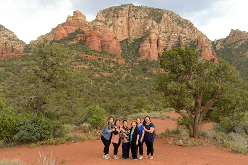 Sedona photoshoot at Dry Creek Trailhead