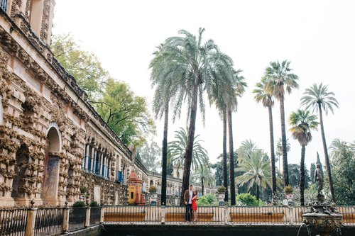 Seville photoshoot at Royal Alcazar