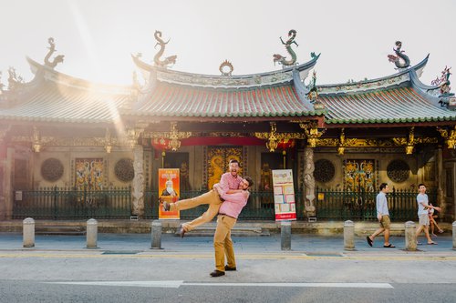 Singapore photoshoot at Thian Hock Keng Temple