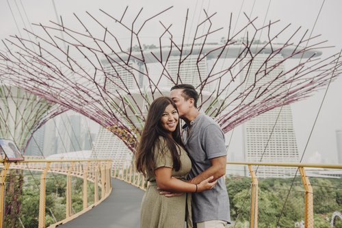 Singapore photoshoot at Gardens by the Bay