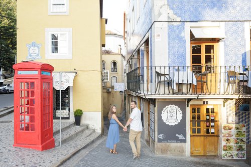 Sintra photoshoot at Downtown Sintra