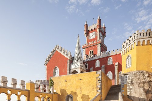 Sintra photoshoot at Pena Palace