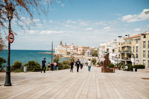 Sitges photoshoot at Seaside Sitges