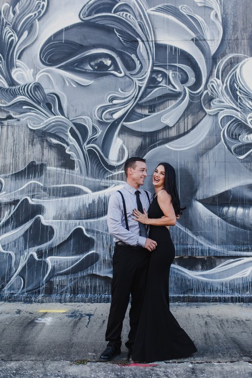 St. Petersburg photoshoot at Downtown Murals