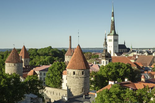 Tallinn photoshoot at Old Tallinn