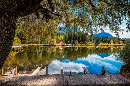 The Dolomites photoshoot at Laghetto di Fiè