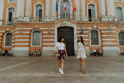 Toulouse photoshoot at Capitole de Toulouse
