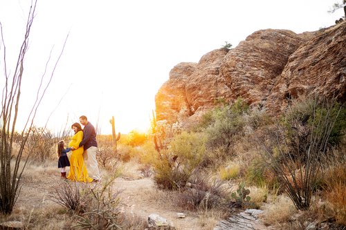 Tucson photoshoot at Saguaro National Park East