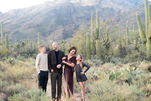 Tucson photoshoot at Sabino Canyon