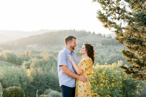 Tuscany anniversary photoshoot at Capannelle