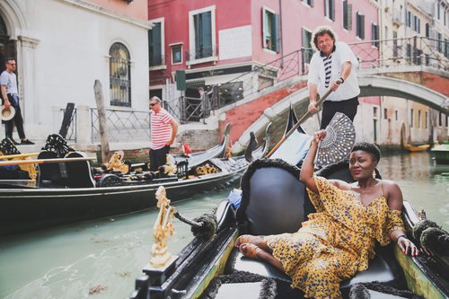 Venice photoshoot at Venice Gondola Ride