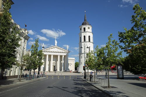Vilnius photoshoot at Old Town