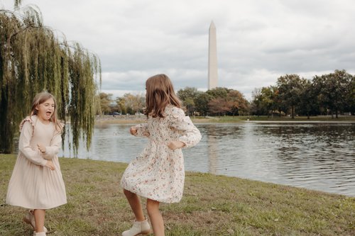 Washington DC photoshoot at Washington Monument and the Reflecting Pool