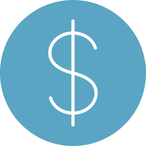 Icon of a dollar sign